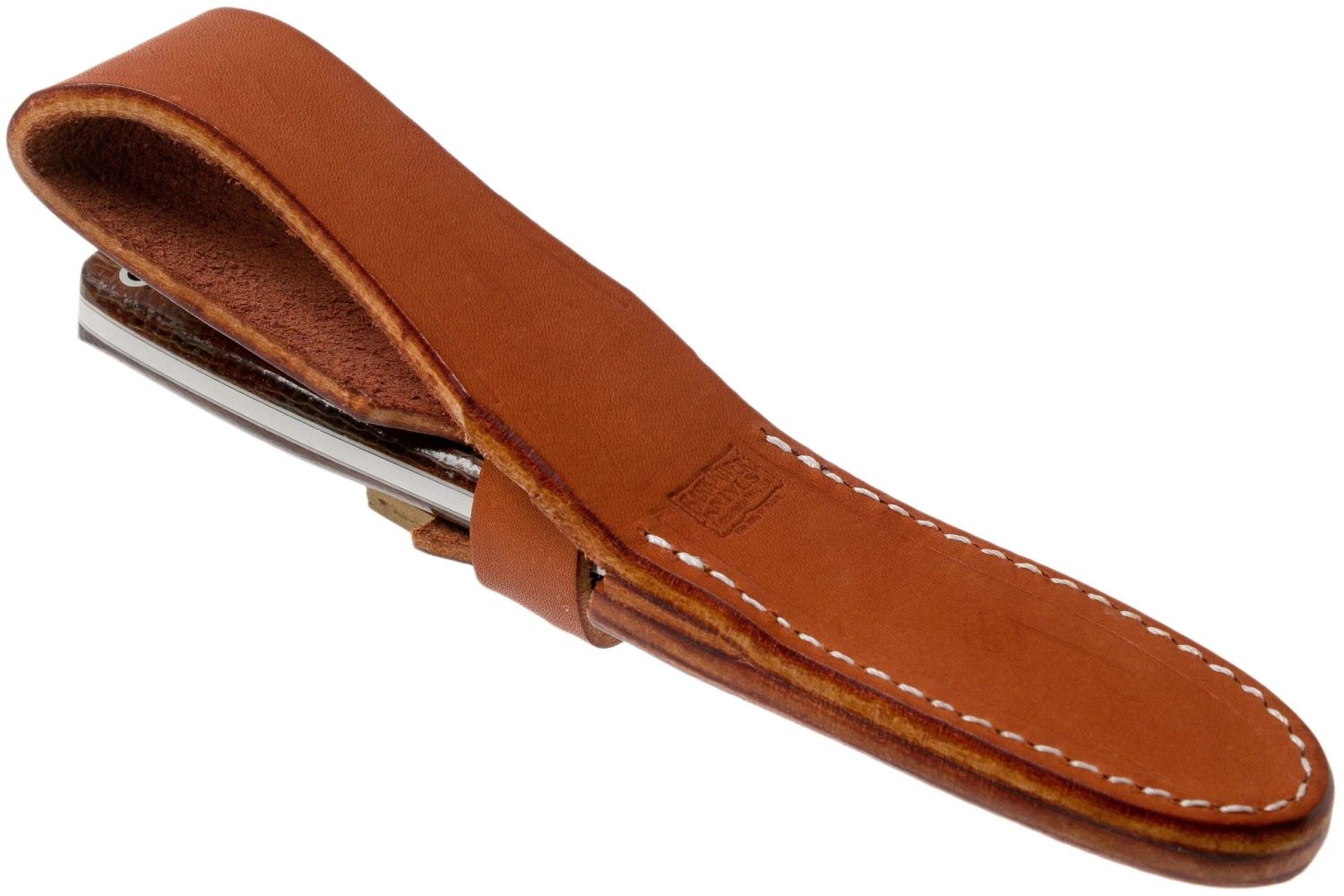 Bark River Mini Aurora CPM 154, Terracotta Burlap Micarta 9 Bark River Mini Aurora CPM 154, Terracotta Burlap Micarta - Imagen 7