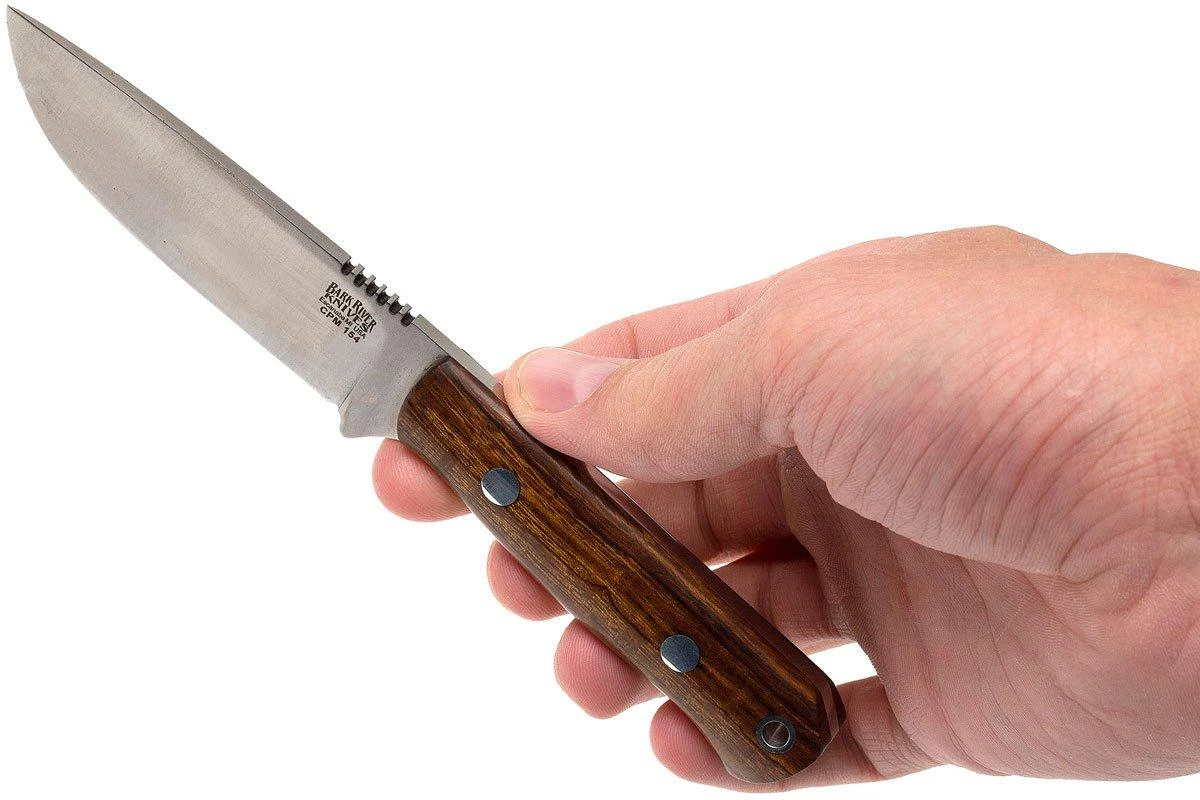 Bark River Bravo Necker II CPM 154CM, Desert Ironwood, Funda Marrón 8 Bark River Bravo Necker II CPM 154CM, Desert Ironwood, Funda Marrón - Imagen 6