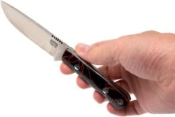 Bark River Bravo Necker II CPM 154CM, Lava Flow Kirinite, Black Sheath -Victorinox Ventas BRK07 002LFK 06 bark river brk07 002lfk 06