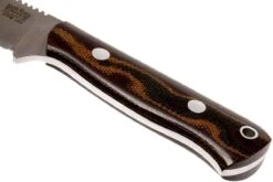 Bark River Bravo Necker II CPM 154CM, Burgundy Snakeskin Micarta -Victorinox Ventas BRK07 002SBC 04 bark river brk07 002sbc 13