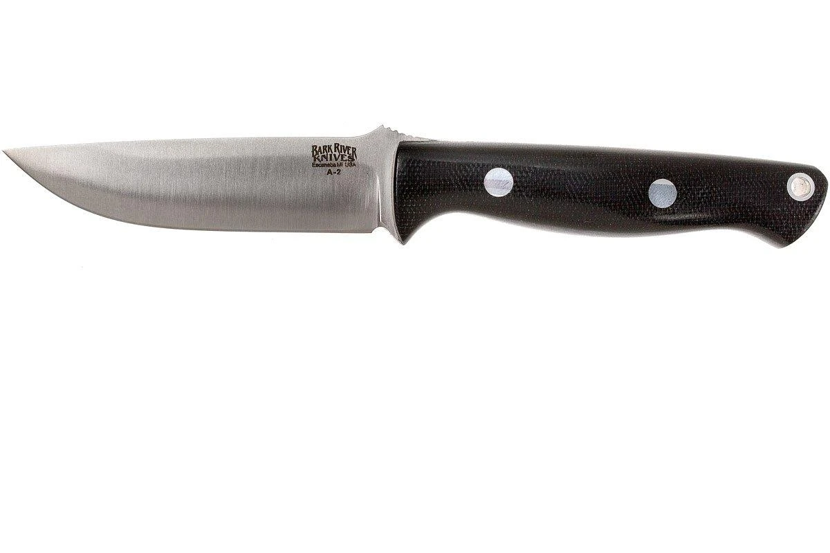 Bark River Bravo EDC A2, Black Canvas Micarta, Black Sheath 3 Bark River Bravo EDC A2, Black Canvas Micarta, Black Sheath