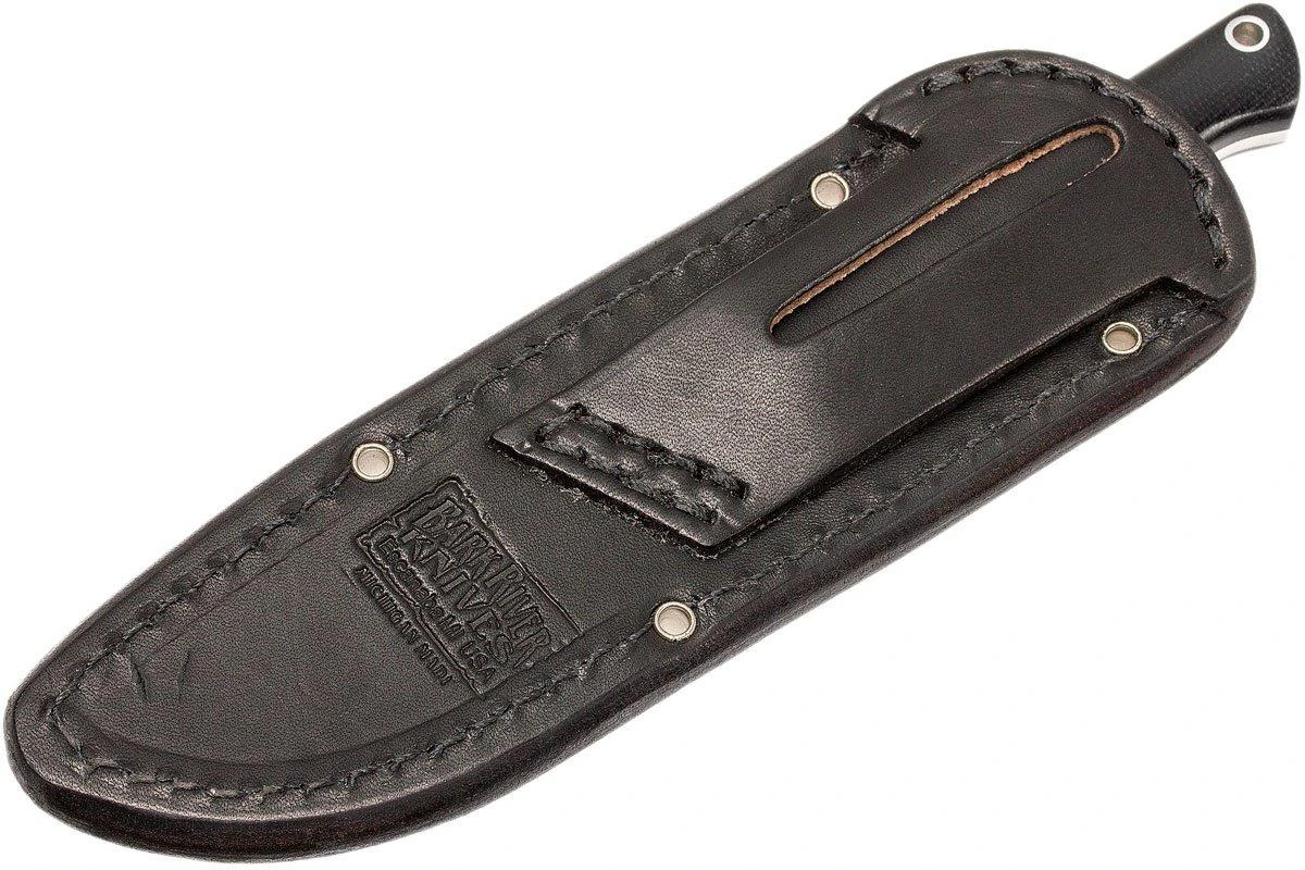 Bark River Bravo EDC A2, Black Canvas Micarta, Black Sheath 10 Bark River Bravo EDC A2, Black Canvas Micarta, Black Sheath - Imagen 8