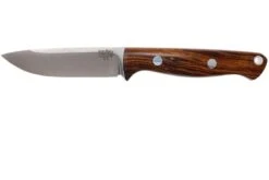 Bark River Bravo EDC A2 Rampless, Desert Ironwood, Funda Marrón