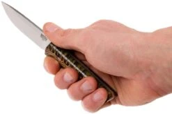 Bark River Bravo EDC A2 Rampless, Green Pinecone, Black Sheath -Victorinox Ventas BRK07 007GPC3 06 bark river brk07 007gpc3 06