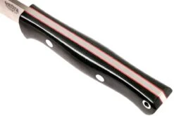 Bark River Gunny Hunter CPM 3V, Black Canvas Micarta, Red Liners -Victorinox Ventas BRK07 025BRKC RL 05 bark river brk07 025brkc rl 05