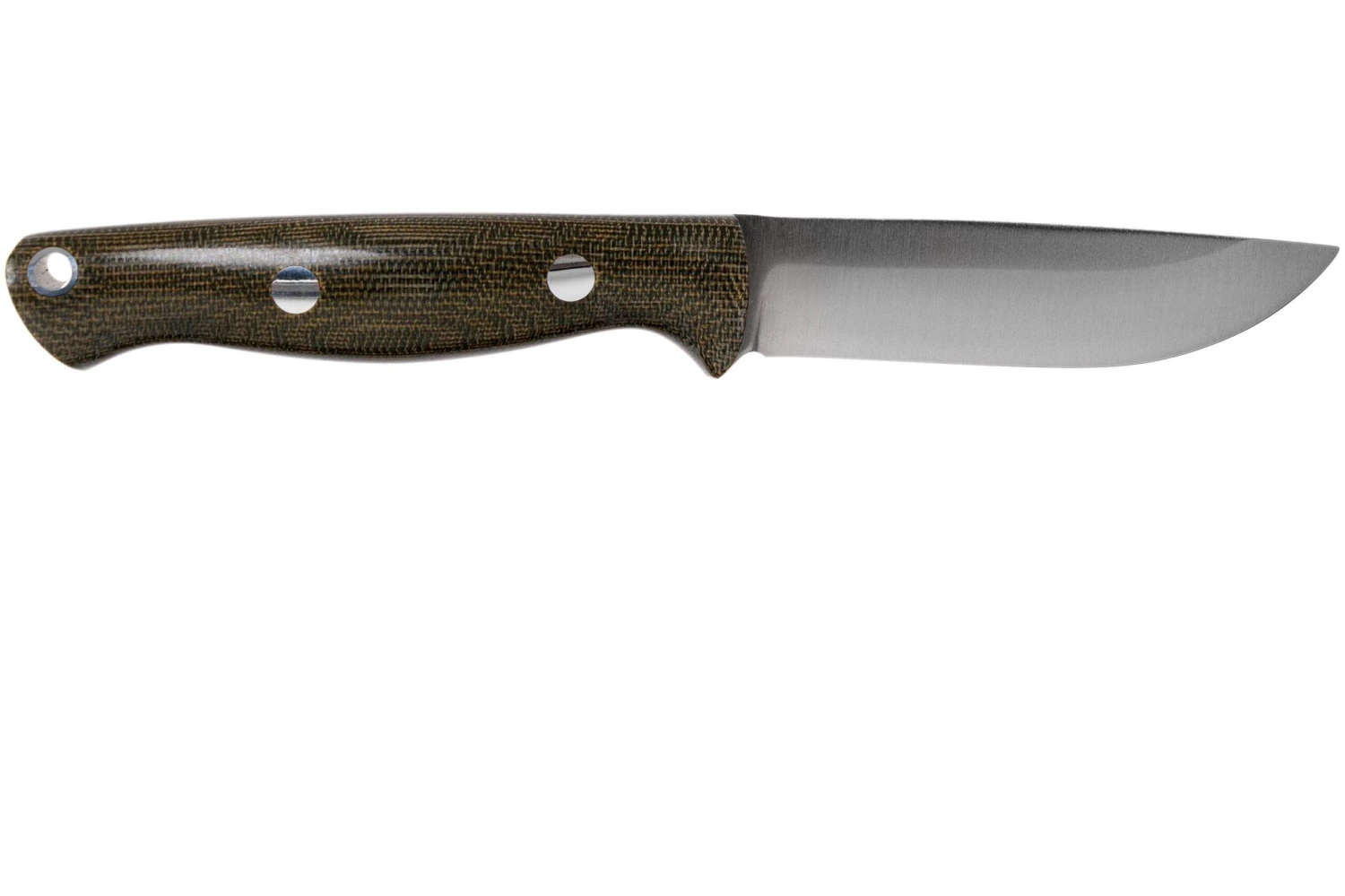 Bark River Bravo EDC CPM 3V Rampless, Green Canvas Micarta Cuchillo Bushcraft 4 Bark River Bravo EDC CPM 3V Rampless, Green Canvas Micarta Cuchillo Bushcraft - Imagen 2