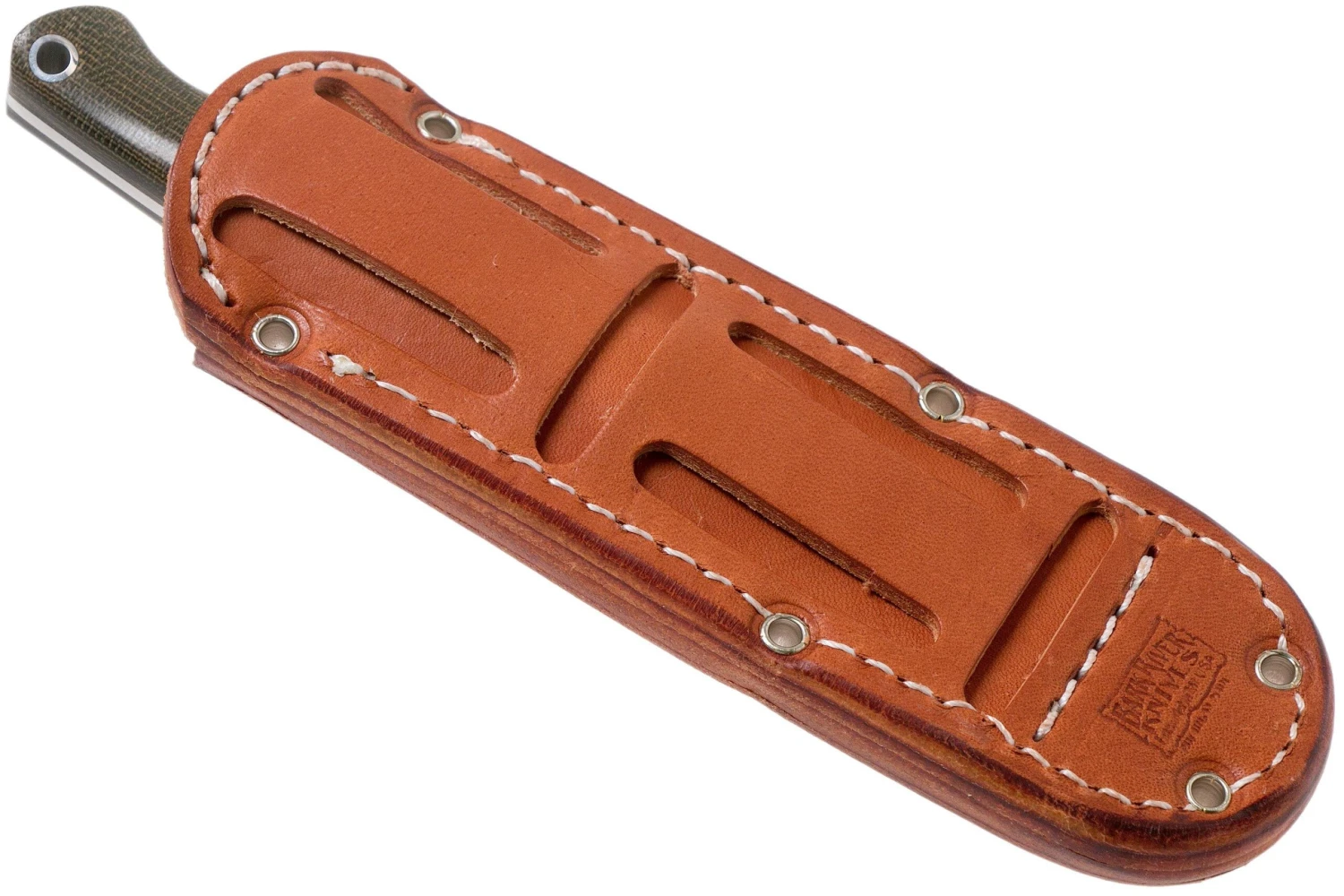 Bark River Bravo EDC CPM 3V Rampless, Green Canvas Micarta Cuchillo Bushcraft 9 Bark River Bravo EDC CPM 3V Rampless, Green Canvas Micarta Cuchillo Bushcraft - Imagen 7