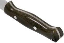 Bark River Gunny Hunter LT CPM 3V Green Canvas Micarta Cuchillo Bushcraft -Victorinox Ventas BRK07 029GCM 04 bark river knives