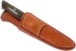 Bark River Gunny Hunter LT CPM 3V Green Canvas Micarta Cuchillo Bushcraft -Victorinox Ventas BRK07 029GCM 06 bark river knives