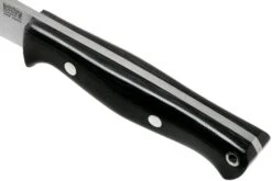 Bark River Gunny Hunter CPM S45VN, Black Canvas Micarta Cuchillo De Caza -Victorinox Ventas BRK07 084BCM 05 bark river knives