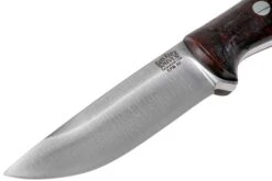 Bark River Bravo 1 CPM 3V Deep Blue & Burgundy Maple Burl Cuchillo De Exterior -Victorinox Ventas BRK07 114DBBMB 03 bark river knives