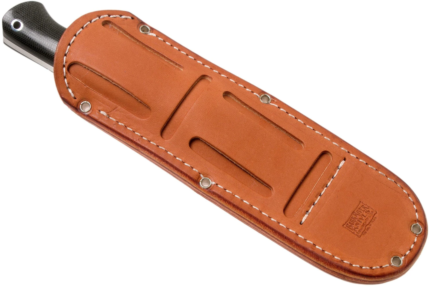 Bark River Bravo 1.2 A2 Black Canvas Micarta Rampless Cuchillo De Exterior 8 Bark River Bravo 1.2 A2 Black Canvas Micarta Rampless Cuchillo De Exterior - Imagen 7