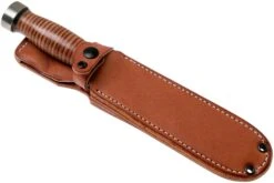 Bark River Quartermaster CPM 3V, Stacked Leather -Victorinox Ventas BRK07 229SDL 07 bark river knives