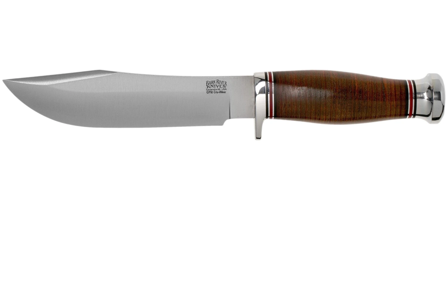 Bark River Special Hunting Knife CPM Cru-Wear, Aged Stacked Leather Cuchillo De Caza 3 Bark River Special Hunting Knife CPM Cru-Wear, Aged Stacked Leather Cuchillo De Caza