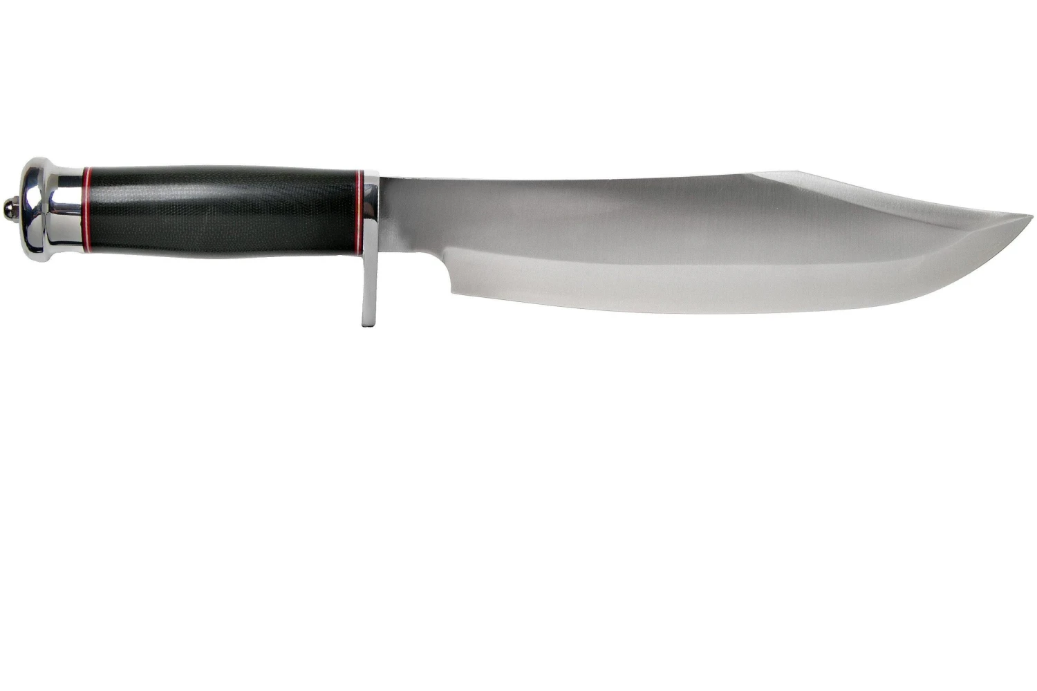 Bark River Shining Mountain Bowie A2 Black Canvas Micarta, Single Quillion Cuchillo Bowie 4 Bark River Shining Mountain Bowie A2 Black Canvas Micarta, Single Quillion Cuchillo Bowie - Imagen 2