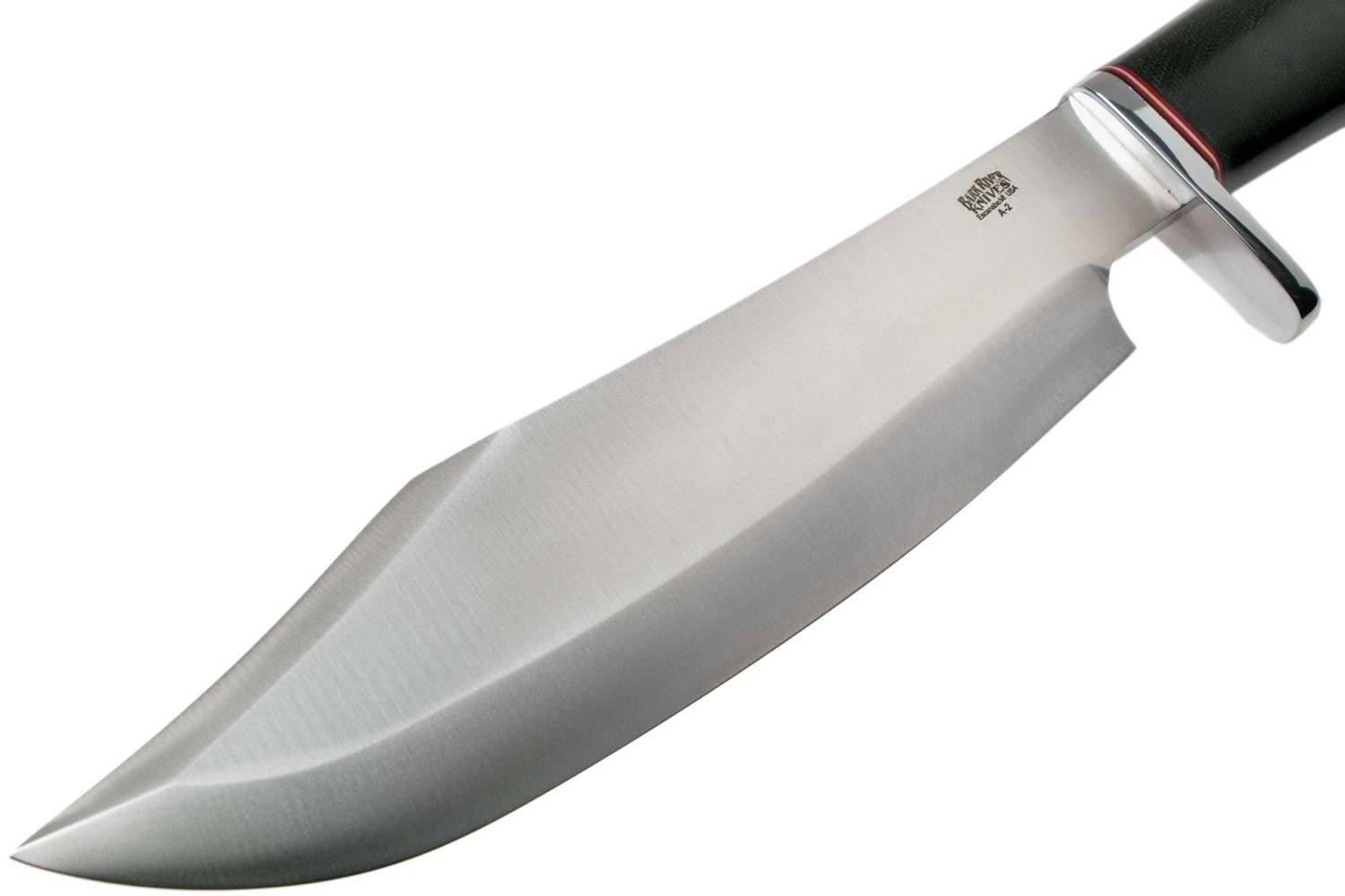 Bark River Shining Mountain Bowie A2 Black Canvas Micarta, Single Quillion Cuchillo Bowie 5 Bark River Shining Mountain Bowie A2 Black Canvas Micarta, Single Quillion Cuchillo Bowie - Imagen 3