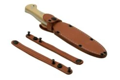 Bark River Cub CPM 3V Antique Ivory Micarta, Cuchillo De Bushcraft -Victorinox Ventas BRK08 221AIM 06 barkriver