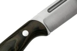 Bark River Cub CPM 3V Snakeskin Burgundy Canvas Micarta, Cuchillo De Bushcraft -Victorinox Ventas BRK08 221SBM 05 barkriver