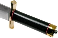 Bark River V-44 Bowie A2 Black Canvas Micarta, Brass Double Quillion, Cuchillo Bowie 13 Bark River V-44 Bowie A2 Black Canvas Micarta, Brass Double Quillion, Cuchillo Bowie -Victorinox Ventas BRK08 231BKC BDQ 05 bark river knives