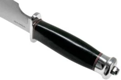 Bark River Highwayman III A2 Black Canvas Micarta Bowie Cuchillo -Victorinox Ventas BRK08 313BCM 04 bark river knives