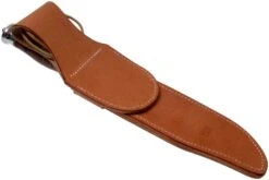 Bark River Highwayman III A2 Stacked Leather, Black Gold Maple Bowie Cuchillo -Victorinox Ventas BRK08 313SLBGS 07 bark river knives