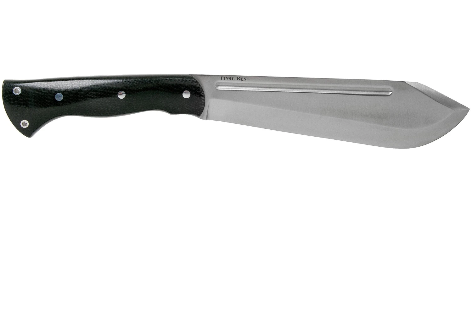 Bark River JX5 Vengeful 1 CPM 3V Black Canvas Micarta Machete 4 Bark River JX5 Vengeful 1 CPM 3V Black Canvas Micarta Machete - Imagen 2