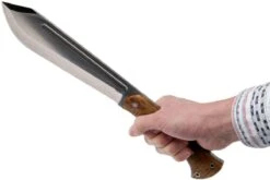 Bark River JX5 Vengeful 1 CPM 3V Dark Curly Maple Machete -Victorinox Ventas BRK10 123DCM 06 bark river brk10 123dcm 06