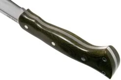 Bark River JX5 Vengeful 1 CPM 3V Green Canvas Micarta Machete -Victorinox Ventas BRK10 123GCM 04 bark river knives