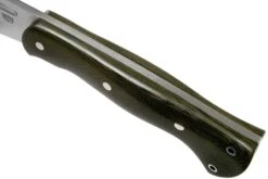 Bark River JX5 Vengeful 1 CPM 3V Green Canvas Micarta Machete -Victorinox Ventas BRK10 123GCM 05 bark river knives