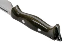 Bark River Bravo Tope Recon CPM 3V Green Canvas Micarta Rampless Cuchillo De Supervivencia -Victorinox Ventas BRK10 221GCMR 04 bark river knives