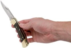 Buck 112 Ranger Con Ranuras Para Los Dedos 112BRSFG Navaja -Victorinox Ventas BUCK0112FG 08 buck