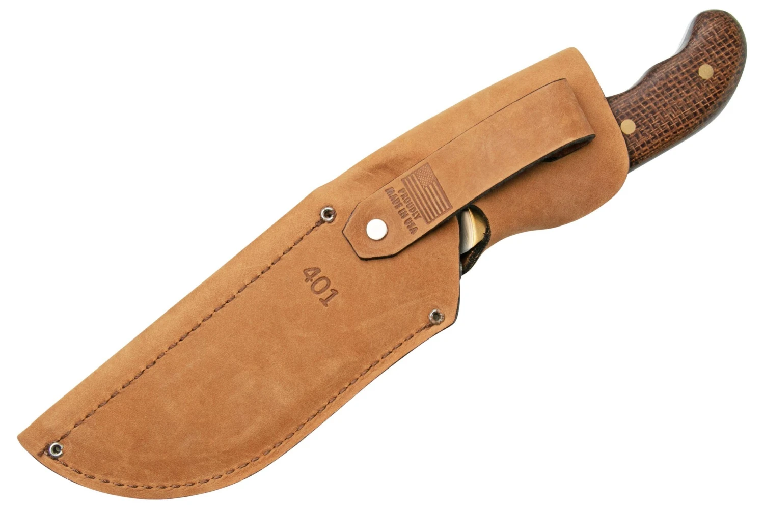 Buck Kalinga Brown Burlap Limited Edition 401BRSLE Cuchillo De Caza 11 Buck Kalinga Brown Burlap Limited Edition 401BRSLE Cuchillo De Caza - Imagen 9