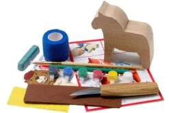 BeaverCraft Dala Horse Carving Hobby Kit DIY02, Set De Tallado De Madera