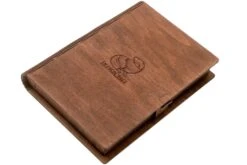 BeaverCraft Basic Set Of 4 Knives S07 Juego De Talla De Madera Con Libro De Almacenamiento De Madera -Victorinox Ventas BVS07BOOK 04 beavercraft