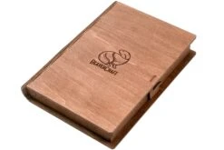 BeaverCraft Spoon Carving Set De 4 S19 Libro, Juego De Tallado De Madera Con Libro De Almacenamiento De Madera -Victorinox Ventas BVS19BOOK 04 beavercraft