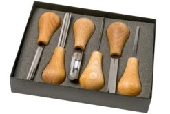 BeaverCraft Palm Chisel Wood Carving Set SC05, Juego Para Tallar Madera -Victorinox Ventas BVSC05 03 beavercraft