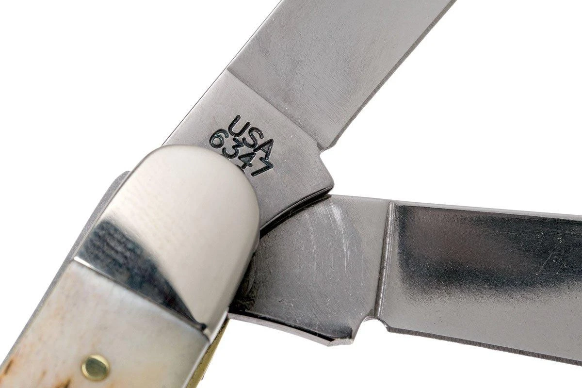 Case Stockman Amber Jigged Bone, 00128, 6347 SS Navaja 8 Case Stockman Amber Jigged Bone, 00128, 6347 SS Navaja - Imagen 6