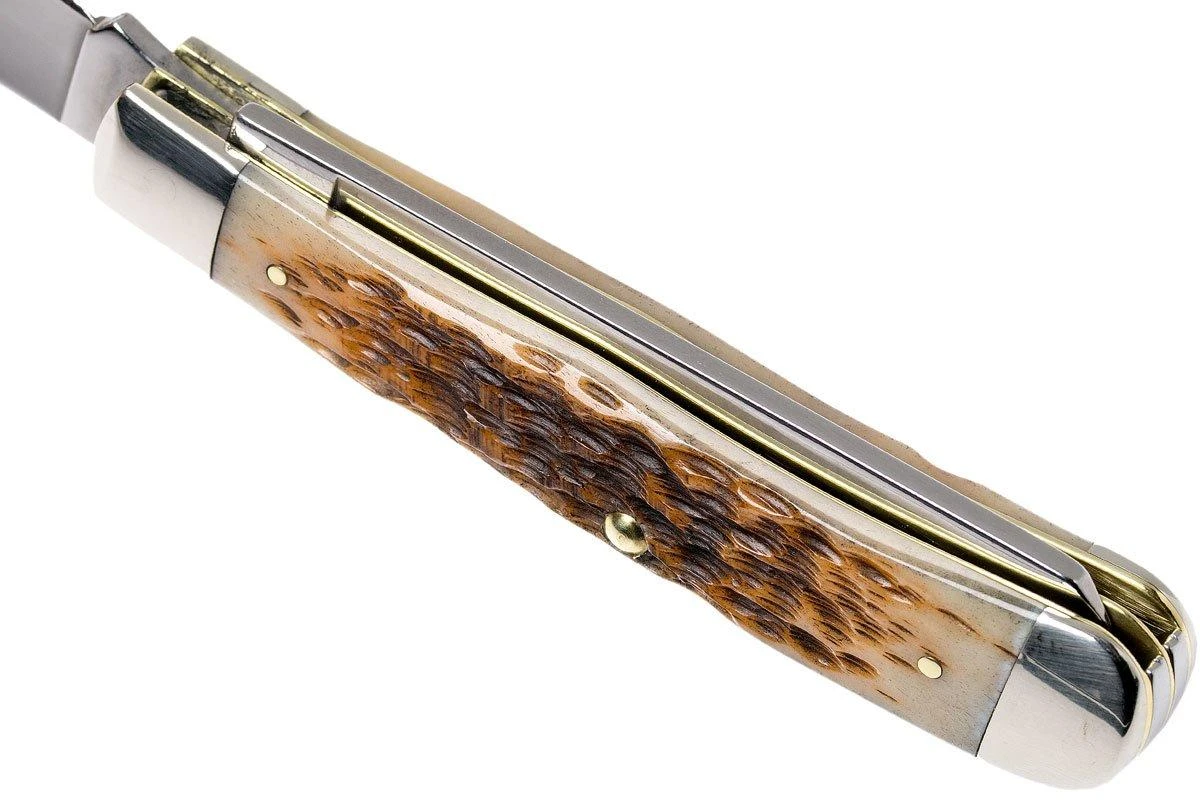 Case Trapper Amber Jigged Bone, 00164, 6254 SS Navaja 9 Case Trapper Amber Jigged Bone, 00164, 6254 SS Navaja - Imagen 7