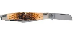 Case Large Stockman Amber Jigged Bone, 00204, 6375 CV Navaja -Victorinox Ventas CE204 04 case ce204 04