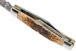 Case Large Stockman Amber Jigged Bone, 00204, 6375 CV Navaja -Victorinox Ventas CE204 08 case ce204 08