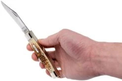 Case Large Stockman Amber Jigged Bone, 00204, 6375 CV Navaja -Victorinox Ventas CE204 10 case ce204 10