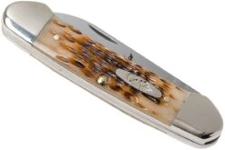 Case Canoe Amber Jigged Bone, 00263, 62131 CV Navaja -Victorinox Ventas CE263 05 case ce263 05