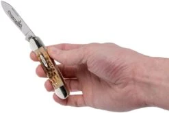 Case Canoe Amber Jigged Bone, 00263, 62131 CV Navaja -Victorinox Ventas CE263 10 case ce263 10