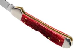 Case Copperhead Dark Red Bone, Peach Seed Jig, 31954, 61749L CV Navaja -Victorinox Ventas CE31954 05 case