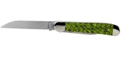 Case Copperhead Green & Black Carbon Fibre-G10 Weave Smooth, 50713, 10249W SS Navaja -Victorinox Ventas CE50713 03 case