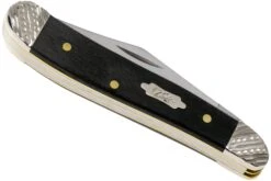 Case Peanut Ebony Wood, Worked Bolsters, 59674, 7220 SS Navaja 10 Case Peanut Ebony Wood, Worked Bolsters, 59674, 7220 SS Navaja -Victorinox Ventas CE59674 04 case