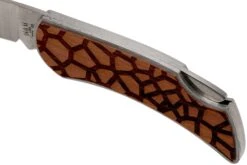 Case X Woodchuck Executive Lockback Brushed Stainless, Giraffe, 64320, M1300L SS Navaja -Victorinox Ventas CE64320 06 case knives