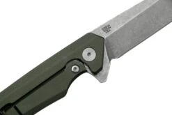 Case Kinzua Spearpoint, OD Green Anodized Aluminum, S35VN, 64659 Navaja -Victorinox Ventas CE64659 05 case