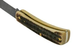 Case Sod Buser Jr 77461 Damascus Vintage Bone, Navaja -Victorinox Ventas CE77461 04 case