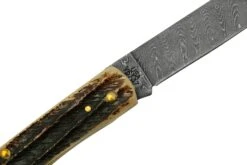 Case Sod Buser Jr 77461 Damascus Vintage Bone, Navaja -Victorinox Ventas CE77461 05 case